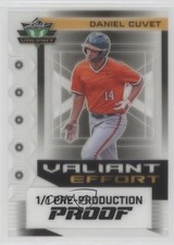 2023 Leaf Eclectic Valiant Effort 1/1 Daniel Cuvet #VE-DC1 s5q