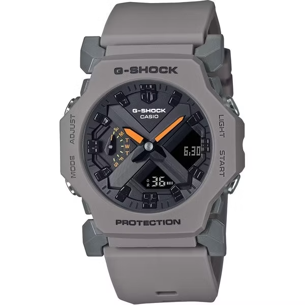 時計 G-SHOCK GA-2300 New CASIO G-SHOCK GA-2300-8A Gray Quartz Unisex Watch New in Box
