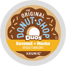 The Original Donut Shop Duos Coconut Mocha Keurig K-Cups, Medium Roast, 24ct