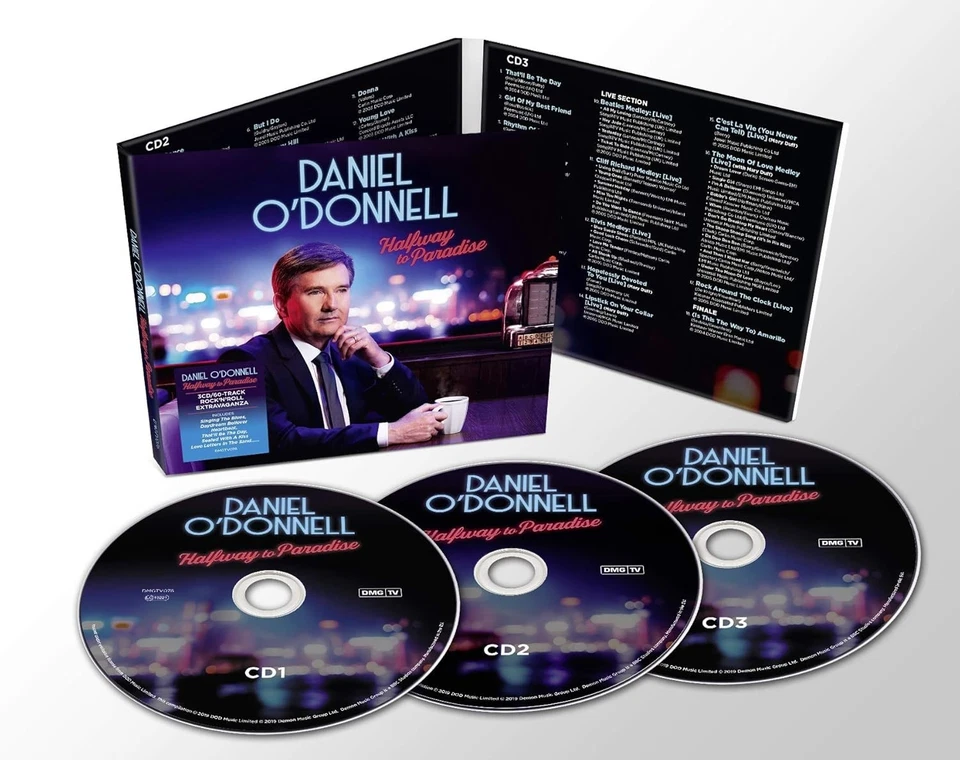 Daniel O'Donnell - Halfway to Paradise - 3 CDs - NEU in Folie - Bild 2 von 2