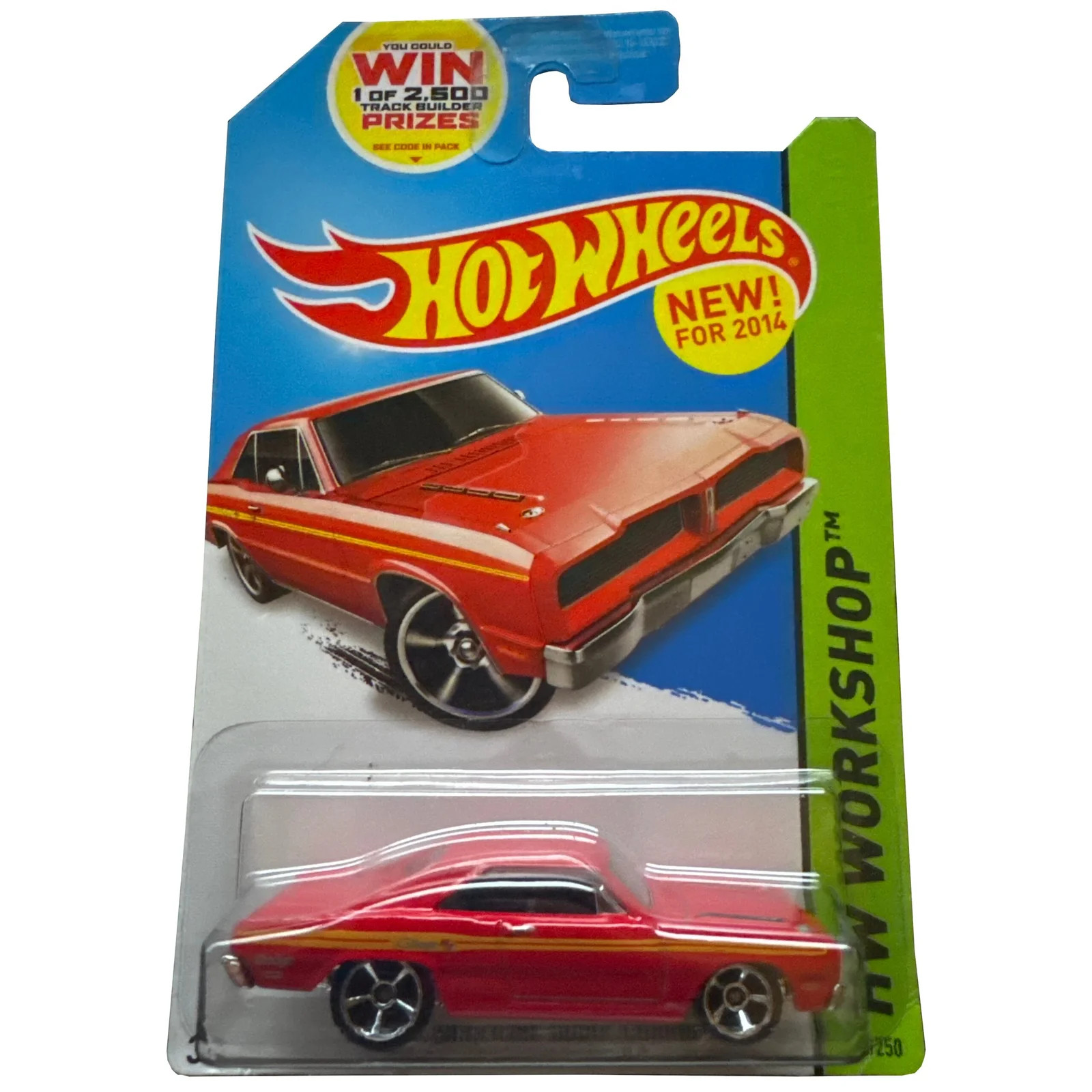 Hot Wheels 2014 Muscle Mania 1974 Brazilian Dodge Charger Red Toy # BFG72