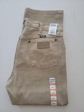 NEW Wrangler 13MWZ Cowboy Cut Original Fit 34x34 Beige Jeans Pro Rodeo