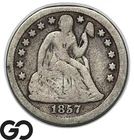 1857-O Seated Liberty Dime