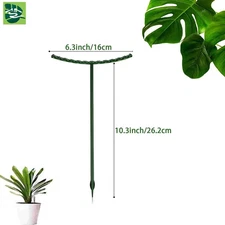 2/4/8PCS Plastic Plant Support Pile Frame Greenhouse Arrangement Semicircle Fixe