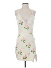 LoveShackFancy Women Ivory Casual Dress XS