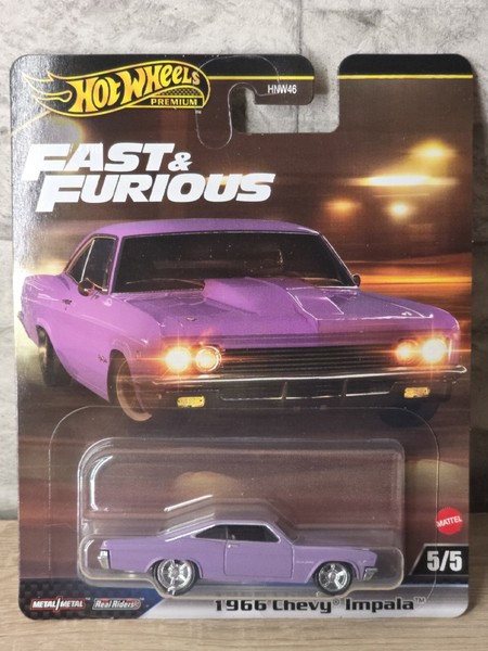 Hot Wheels Premium 1966 Chevy Impala, 2025, Fast & Furious, Neu & Ovp-image