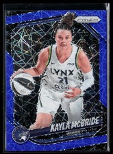 2025 Panini Prizm WNBA #45 Kayla McBride Blue Velocity Prizms