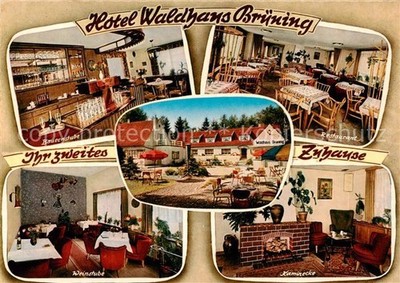 Bruning Hotel Waldhaus Bauernstube Restaurant Weinstube Kaminecke