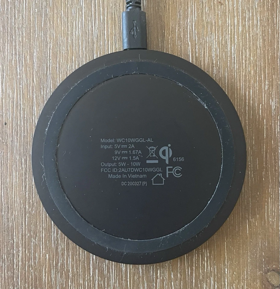 Verizon Wireless Charging Pad - Black WC10WGGL-AL - Image 2 of 2