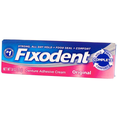 Denture Adhesive Cream Original Original - 1.4 oz