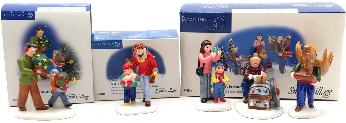 Snow Village "I Hope She Likes Them" - Thumbnail 2
