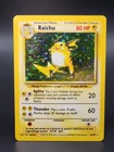 Raichu Pokemon Card Holo WOTC 14/102 Base Set Rare Vintage 1999 LP+