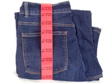 Well Worn Women's Wide Leg Jeans Size 8 Inseam 31.5 High Rise Dark Blue