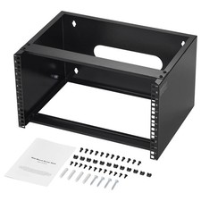 Wall Mount Network Rack 14 in Depth 50lbs for IT Equipment and Network Switches