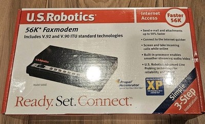 *NIB* US Robotics USR5686E 56k V.92 & V.90 ITU Standard tech Fax Modem - SEALED
