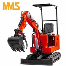 MMS 1 Ton Mini Excavator For Sale Free Thumb Mini Digger 360° Rotation