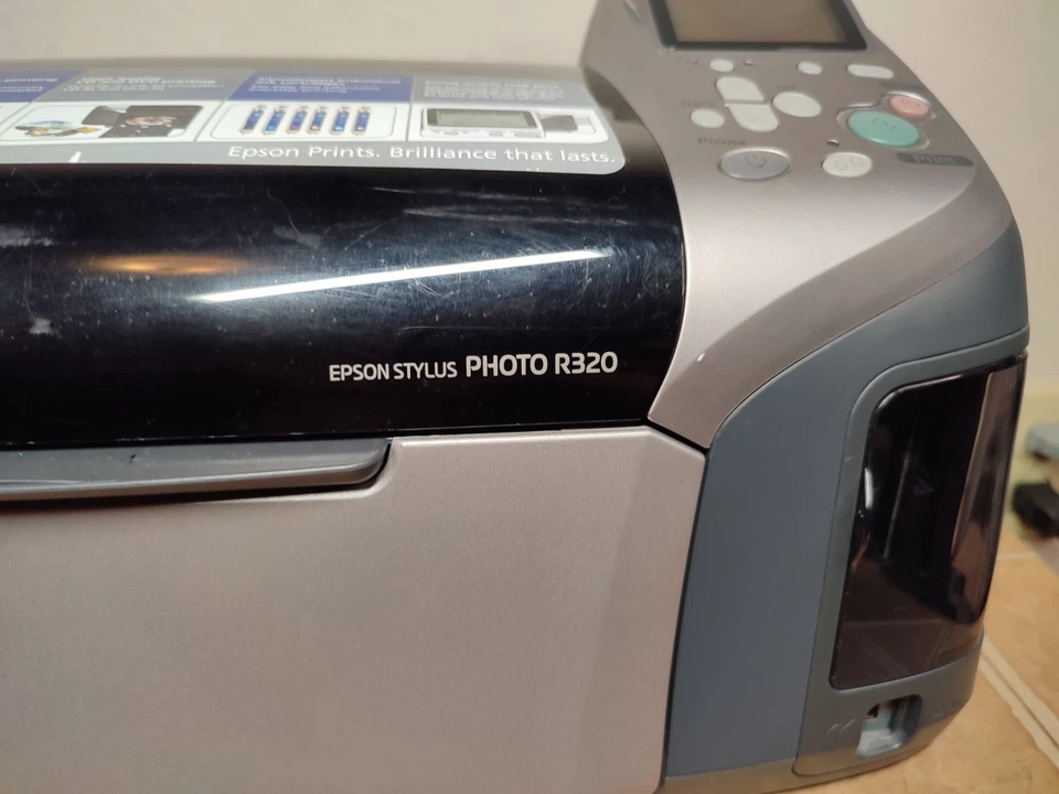 Epson Stylus Photo R320 Inkjet Color Digital Printer *AS-IS* Untested - Image 2 of 4