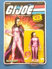NEW SEALED SUPER 7 GI JOE REACTION  COBRA LA PYTHONA O-RING