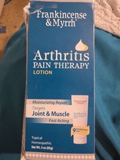 Frankincense and Myrrh Arthritis Pain Reliever Therapy Lotion ? Old Formula