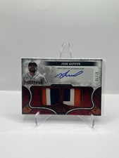 2025 Topps Tier One - JOSE ALTUVE -/10 3-Color Autographed Tier One Relic Astros