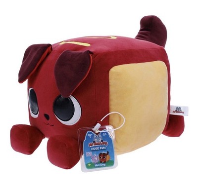 Pet Simulator - Hot Dog Huge Pet Plush 8.5'' Tall, Series 1 (Includes DLC)