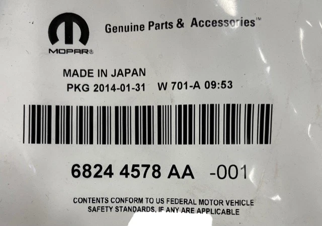 SE ADAPTA A RAM 3500 4500 2013-2018 ORING 68244578AA - NUEVO OEM Foto 2 de 2