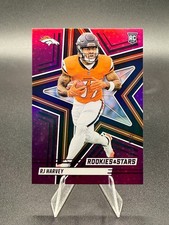 2025 Rookies & Stars - RJ Harvey - Rookie Purple - /999 (RC)