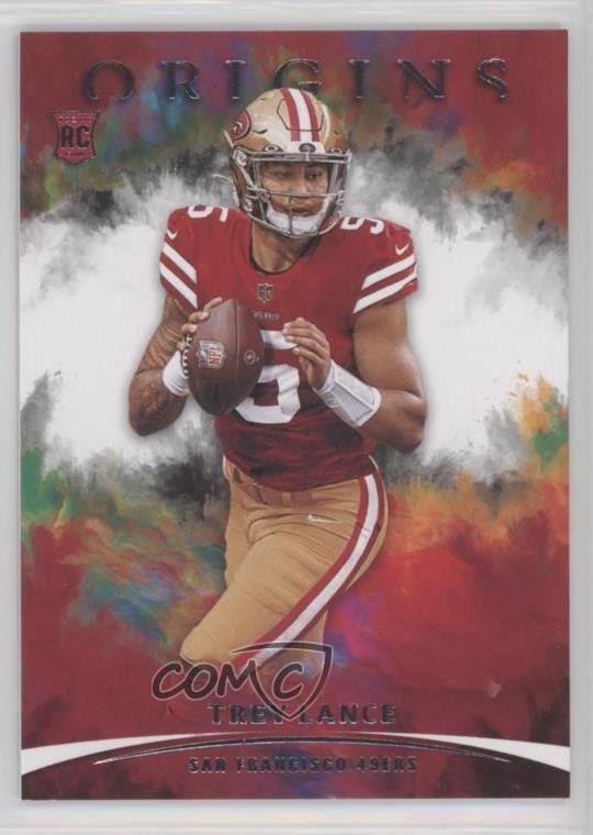 2021 Panini Origins Rookie Trey Lance #104 Rookie RC 15j1