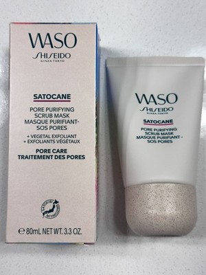 Shiseido Waso Satocane Pore Purifying Scrub Mask 3.3oz Exp 2027 New in Box