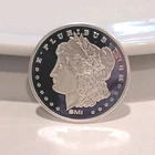 1oz. Sunshine Minting (SMI) .999 Silver Liberty Morgan Bullion Round