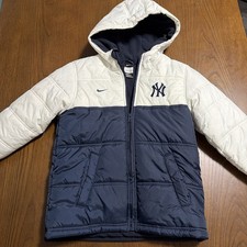 Nike New York Yankees MLB Puffer Coat Winter/Parka, Youth M 8-10