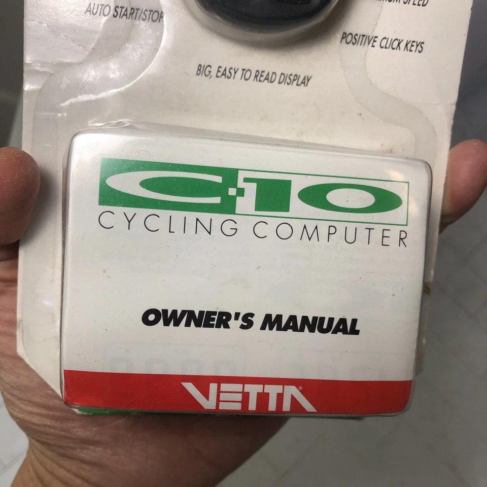Vetta C 10 Cycling Computer Vintage Bicycle New, Sealed - Image 4 of 4