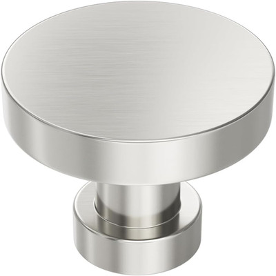 Banqin 50 Pack Cabinet Knobs Brushed Nickel Drawer Knobs Solid Dresser Knobs