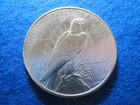 1926 D Peace Silver Dollar - Very Lightly Cleaned? AU/BU - Scarcer Date/Mint