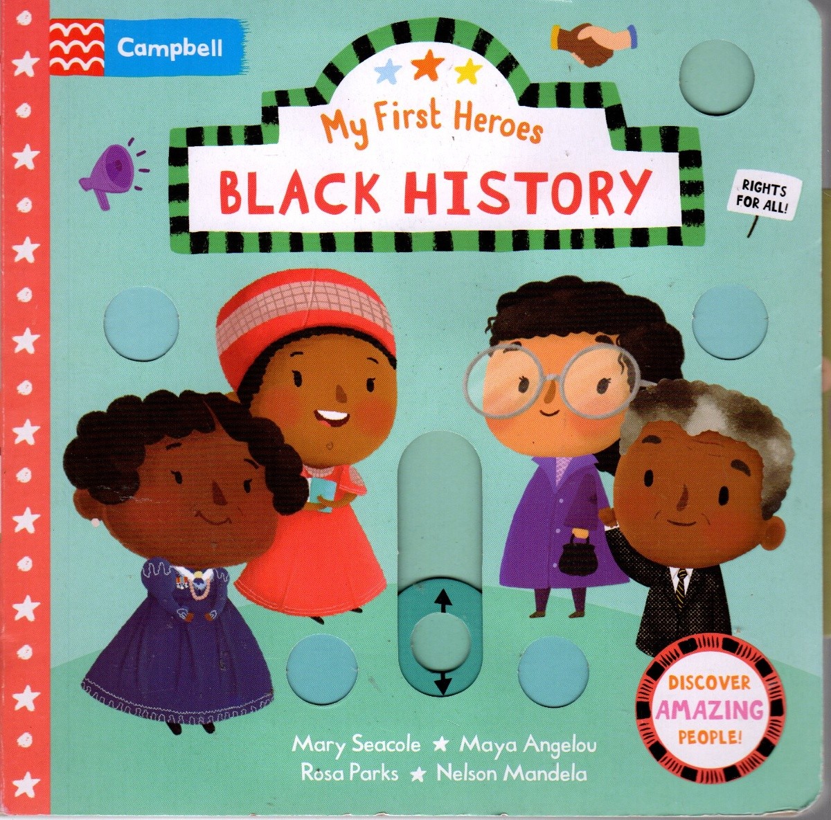 Black History: A Push, Pull, Slide Book - Mary Seacole, et al - Good - Board ...