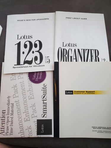 Lotus SmartSuite Smart Suite 96 big box - Complete Floppy disk version - Photo 10/12