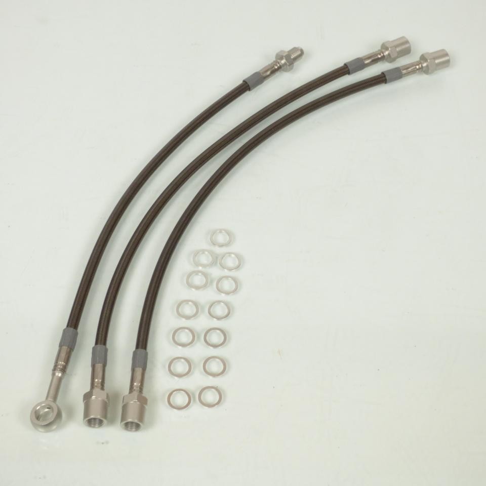 Durite de frein avant avia Speed Brakes supérieure en acier inoxydable pour BMW