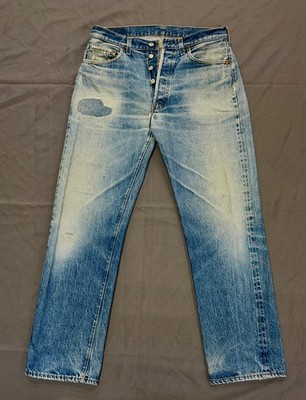 Levi s 501 Vintage Selvidge 1981 Jeans Made in U.S.A. Red Line 558 Nicely Worn