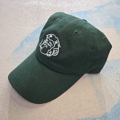 Stoned Ape Crew SAC Smoking Monkey Dad Hat Green One Size Embroidered Adjustable