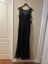 Karl Lagerfeld Paris Black , Brand New ,Sleeveless Evening Gown ,Size 4