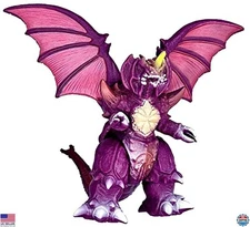 Destroyah vs Godzilla Action Figures, Movable Joints, Soft Vinyl, Travel Bag