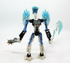 LEGO Bionicle Strakk &ndash; Set #8982 (Glatorian Ice Tribe)