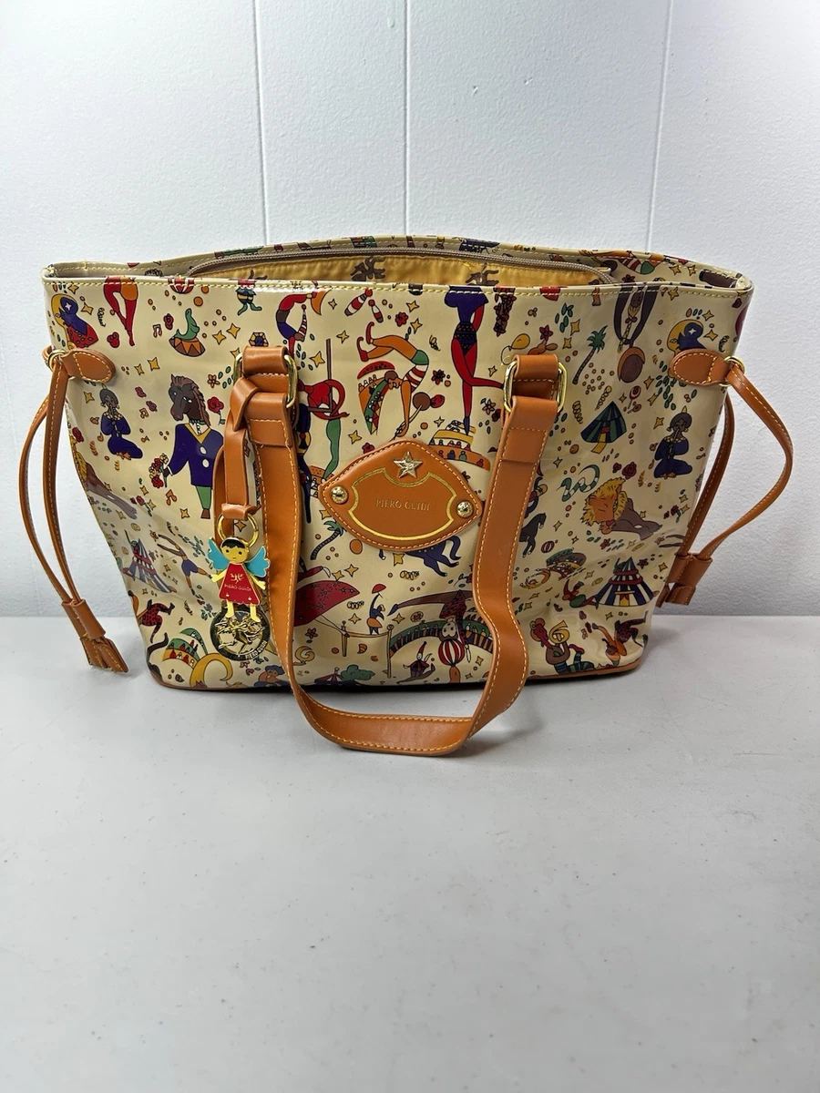 Piero Guidi Magic Circus Leather Exterior Party/Cocktail Bags