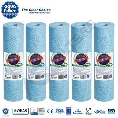 10 Stück 20 Mikron Aquafilter Bakteriostatischer Antibakterieller Sediment Wasserfilter