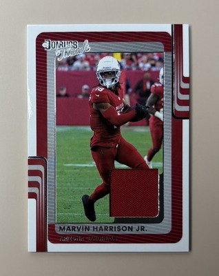 2025 Marvin Harrison Jr. - Panini Donruss Threads #DTH-MHJ Arizona Cardinals  