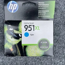 Genuine HP Officejet 951XL CYAN BLUE High-yield Ink Cartridge CN048AN Option 140