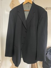 Givenchy Monsieur Men's Black Blazer Jacket - Made in USA - Classic 42R