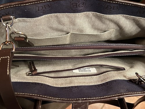 Bolso de Mano Dooney & Bourke Doble Asa DL 50C W6 NUEVO con Bolsa de Polvo Protector/Cubierta - Imagen 7 de 15
