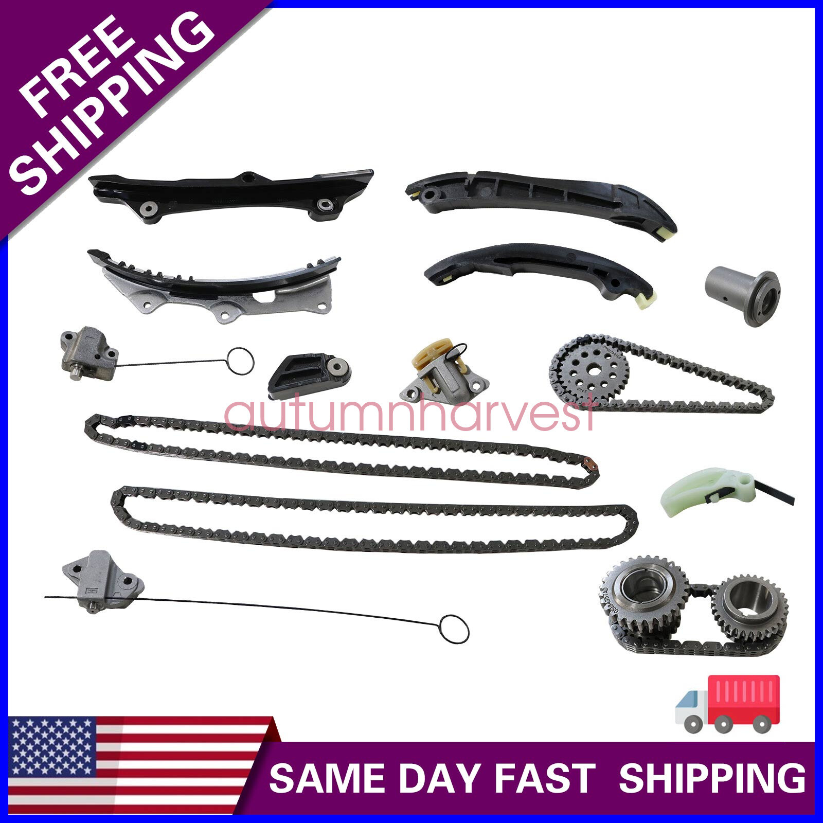 New Timing Chain Kit FIT Maserati Ghibli Levante Quattroporte 3.0TT V6 323513