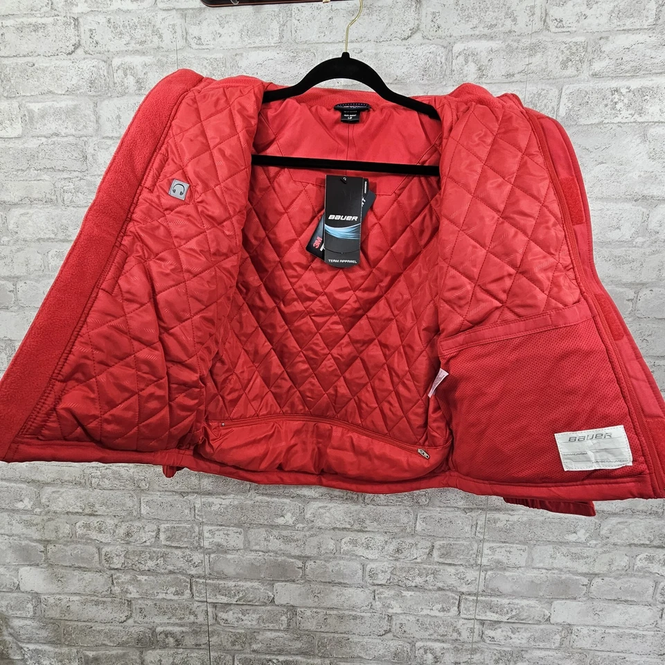 NWT Bauer Team Thinsulate Hockey Coat Youth Small - Image 3 of 4